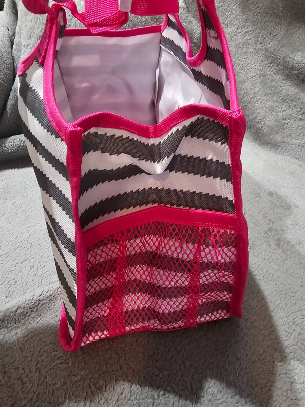 Thirty-One Keep-It Tote Grey Wave NWT
